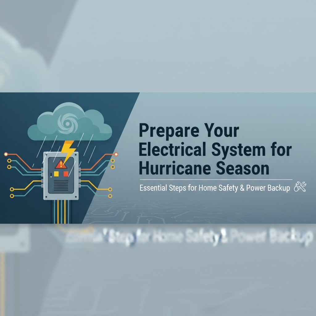 Prepare Your Electrical System for Hurricane Season
