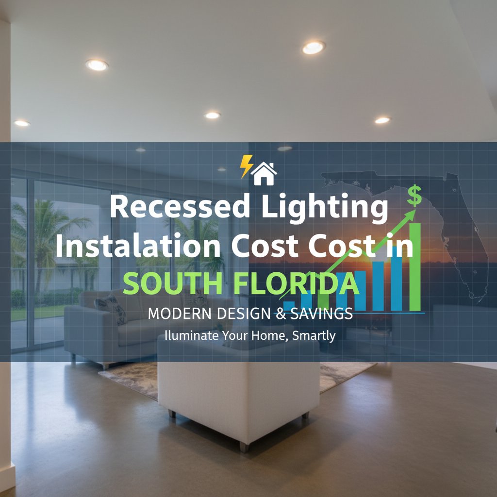 Recessed Lighting Installation Cost in South Florida