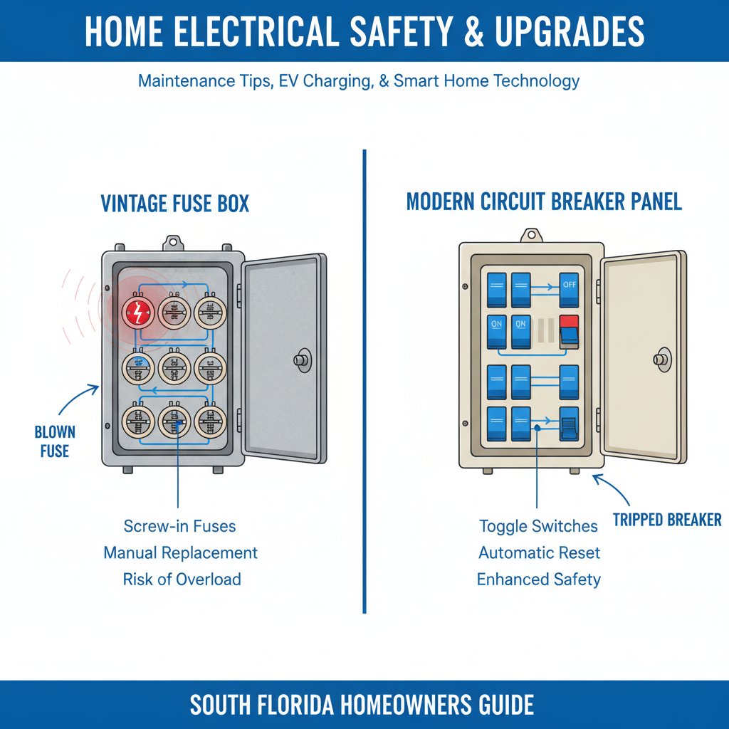Understanding the Difference: Fuse Box vs. Circuit Breaker Panel