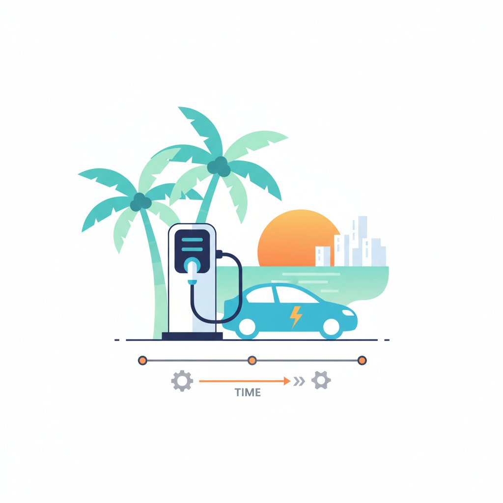 EV Charger Installation Time in South Florida