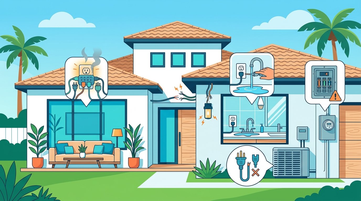 Top 5 Electrical Hazards in South Florida Homes