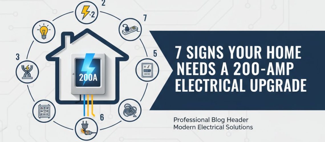 7 Signs Your Home Needs a 200-Amp Electrical Upgrade