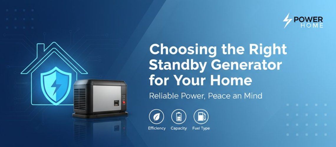 Choosing the Right Standby Generator for Your Home